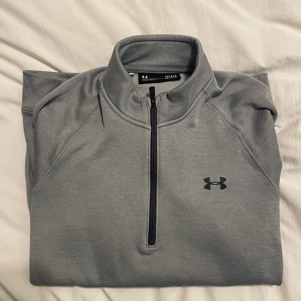Under Armour Gray Quarter-Zip Pullover